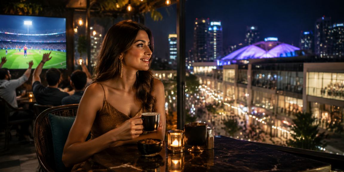 Exciting cricket and live casino games at night market