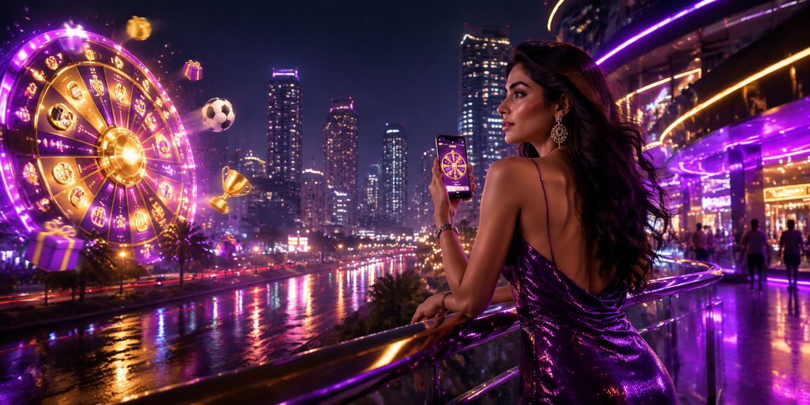 Festive promotions for Teen Patti players in Mumbai with neon casino backdrop